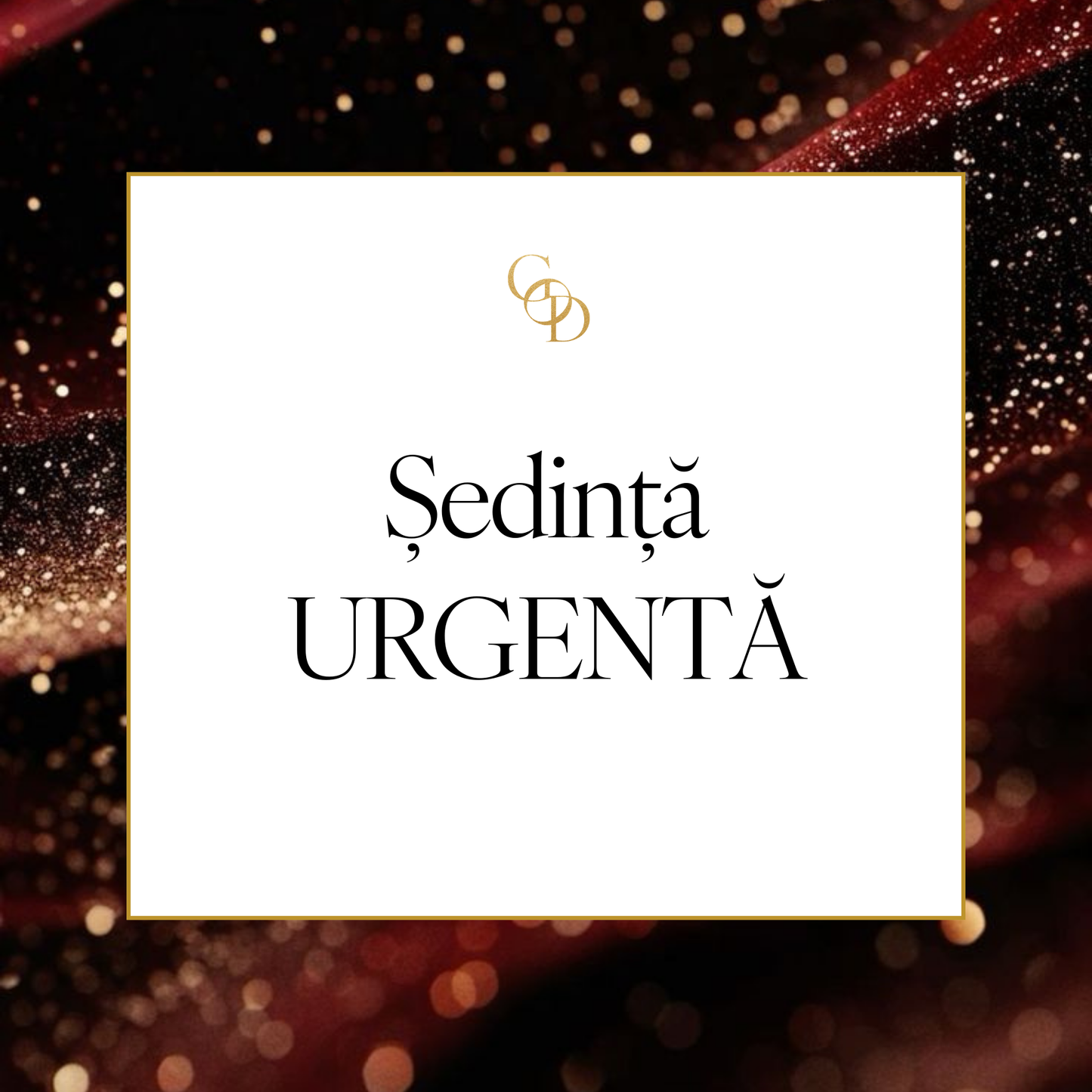 Sedinta Urgenta