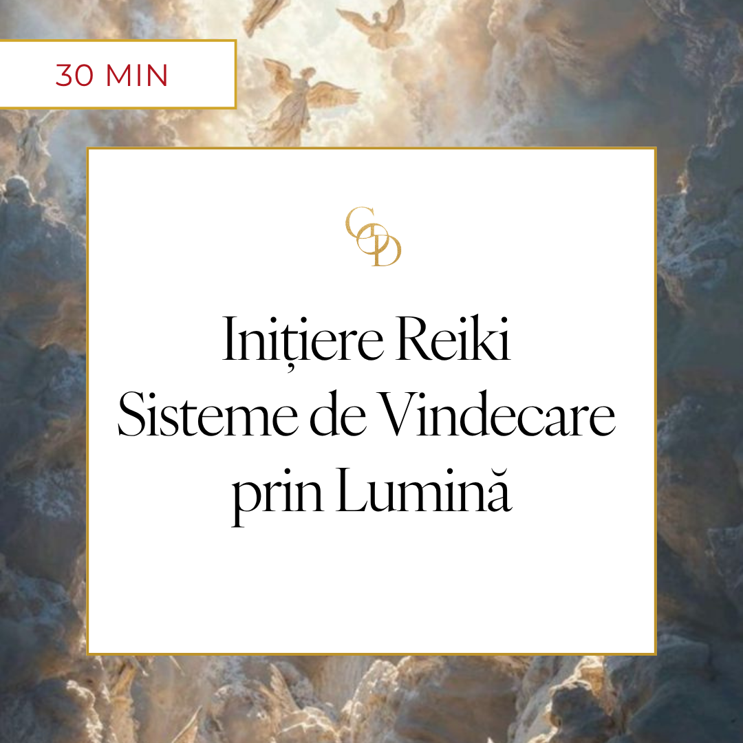 Inițiere Reiki - Sisteme de vindecare și lumină
