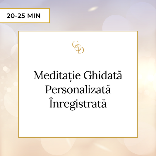 Meditatie Ghidata Personalizata Inregistrata