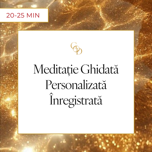 Meditatie Ghidata Personalizata Inregistrata