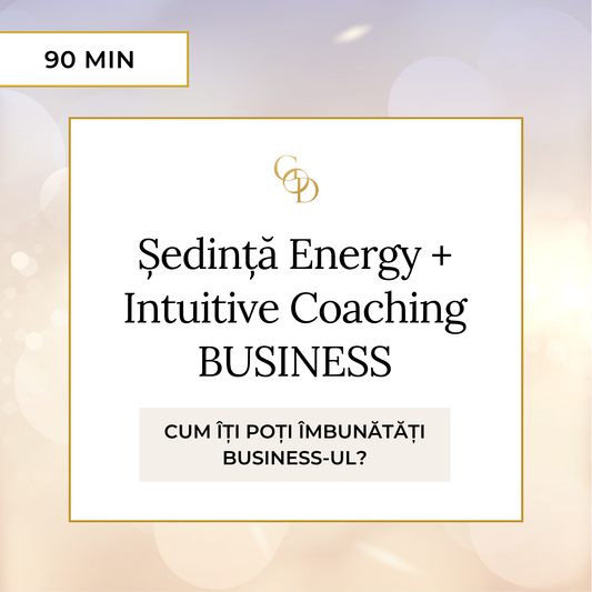 Sedinta Energy + Intuitive Coaching BUSINESS