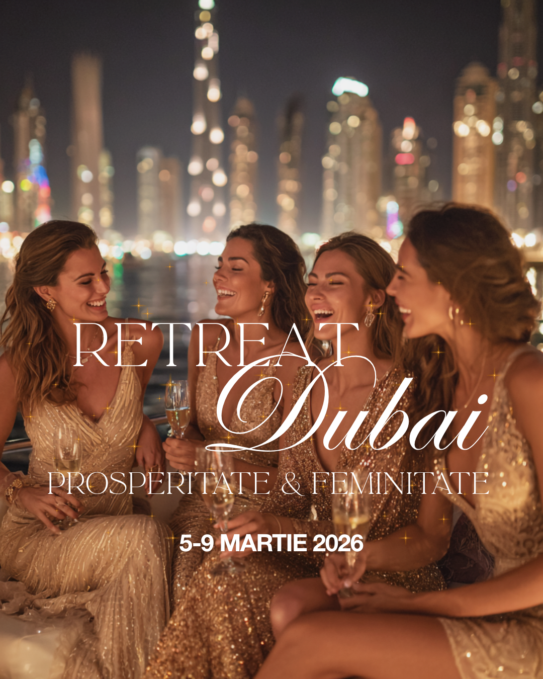 Retreat Dubai - 5-9 Martie 2026 | Feminitate & Prosperitate